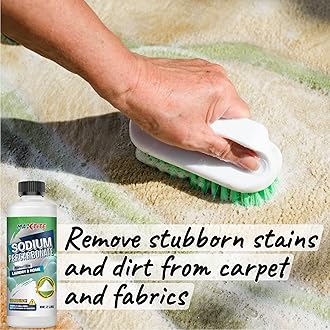 MAXTITE Sodium Percarbonate (10 lbs) - 100% Pure - Solid Hydrogen Peroxide/Oxygenated Bleach - Multi-Use Cleaner for Home & Laundry - HDPE container w/Resealable Child Resistant Cap