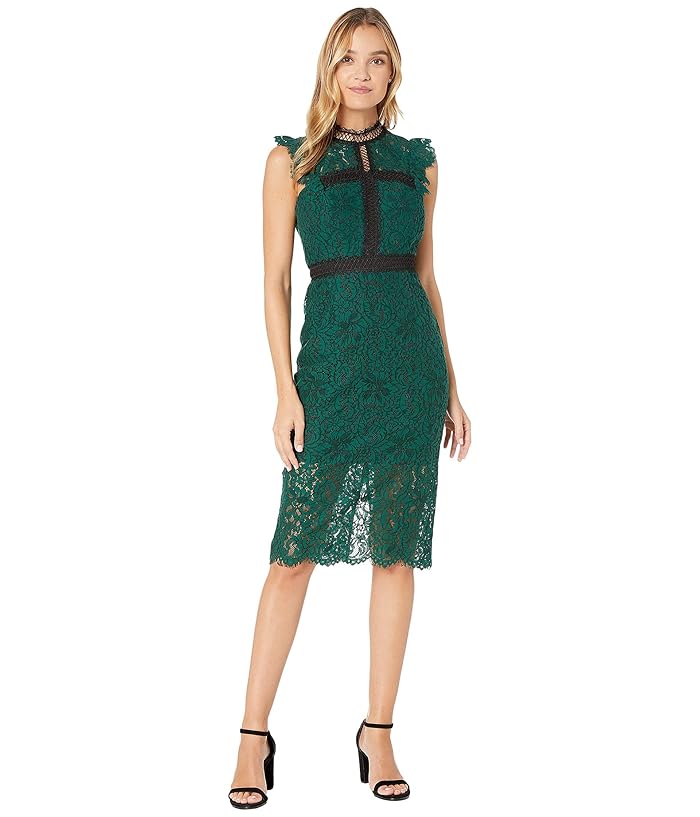 bardot sasha lace cocktail dress