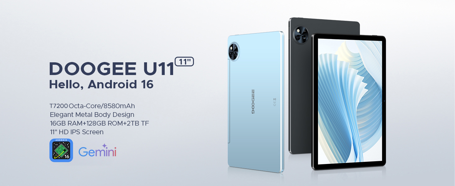 Android 16 タブレットDOOGEE 11インチ 30GB+256GB Amazon.co.jp: 【Android16 セット版 世界初登場】DOOGEE U11PRO
