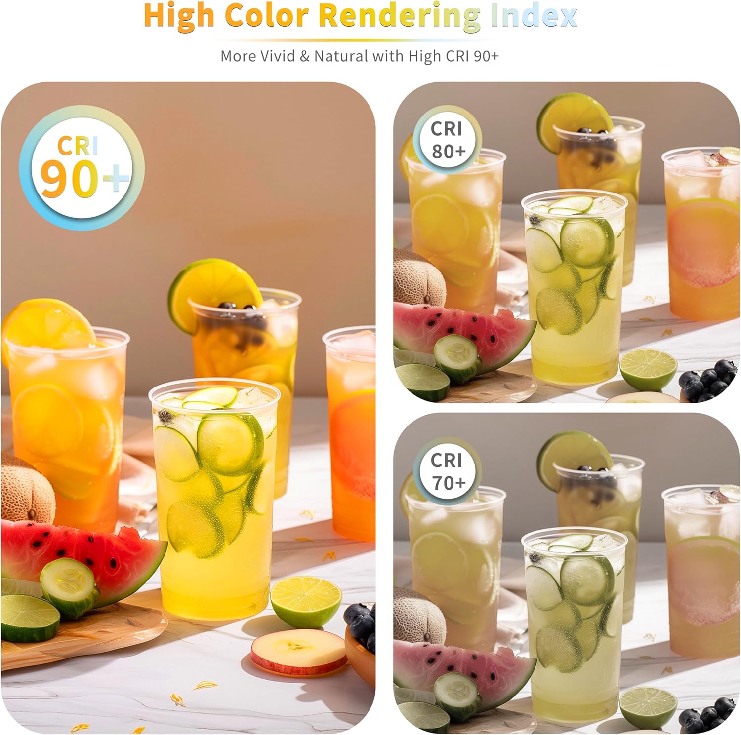 MIWISE COB LED Strip Light White LED Tape Lights 2700K-6500K 24V Color Changing Dimmable 20ft UL-Listed Super Bright with Remote & APP Control for Under Cabinets,Bedroom,Kitchen,Mirror,TV DIY Lighting - Image 6