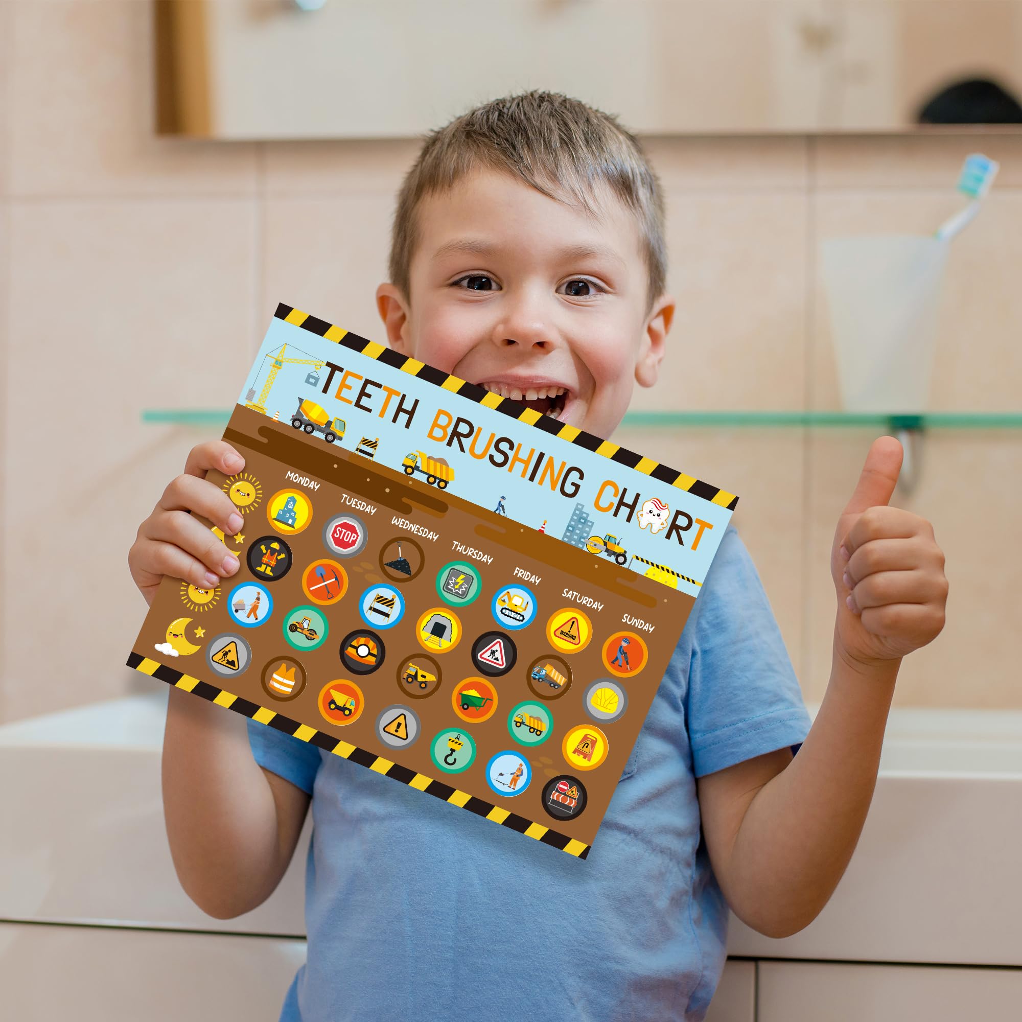 Lot De 10 Tableaux De Récompenses JEKA Pour Enfants - Thème Monde Fantastique - Avec Autocollants étoiles
