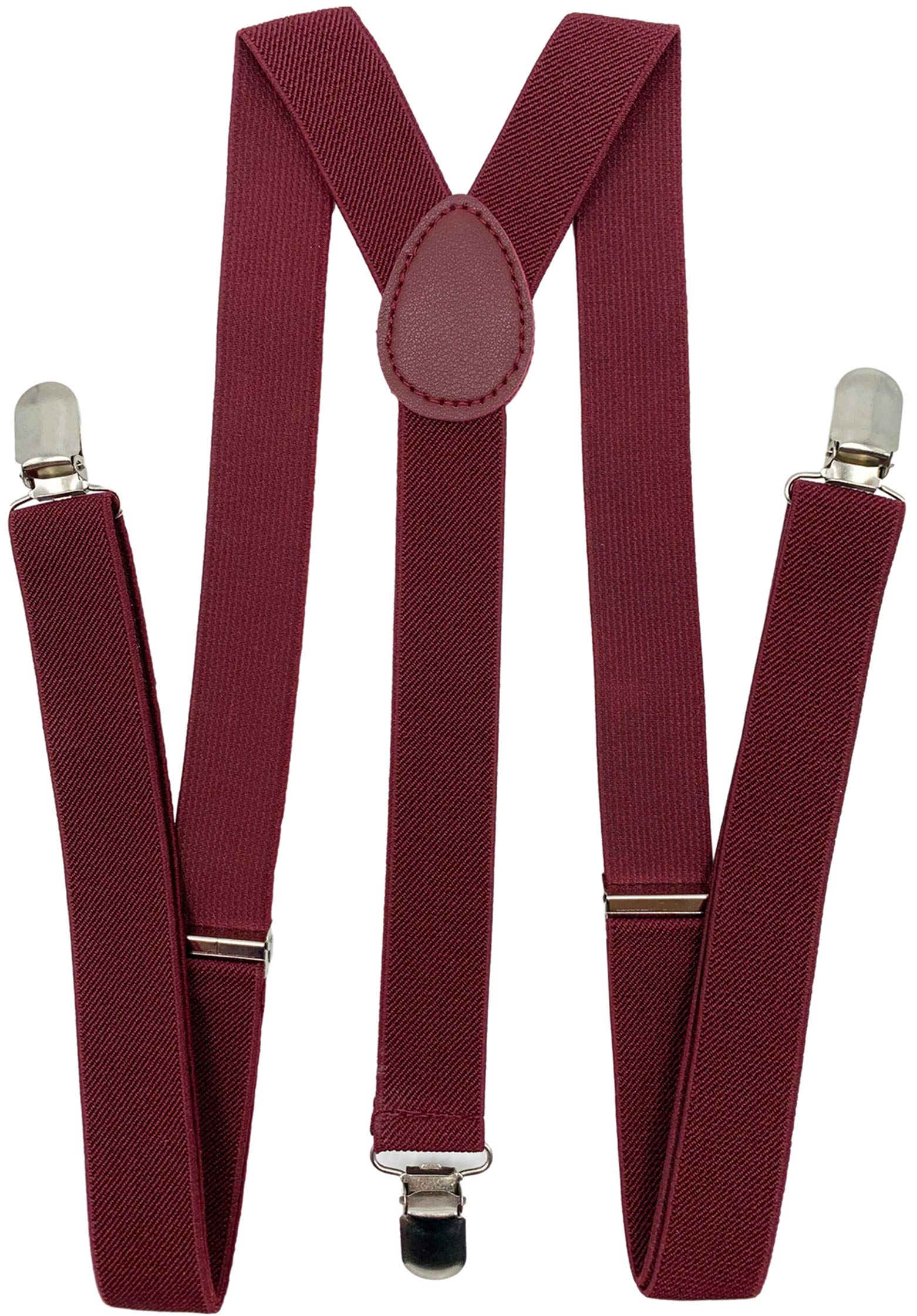 LOLELAI Suspenders for Women and Men | Elastic, Adjustable, Y-Back | Pant Clips, Tuxedo Braces