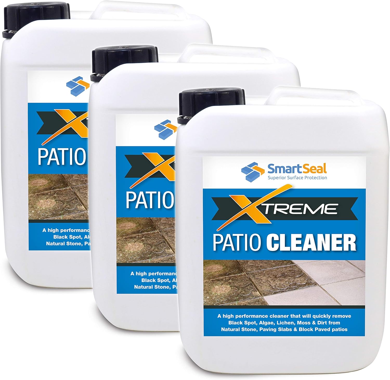 SmartSeal Patio Clean Xtreme 5L Powerful Patio Cleaner & Black Mould