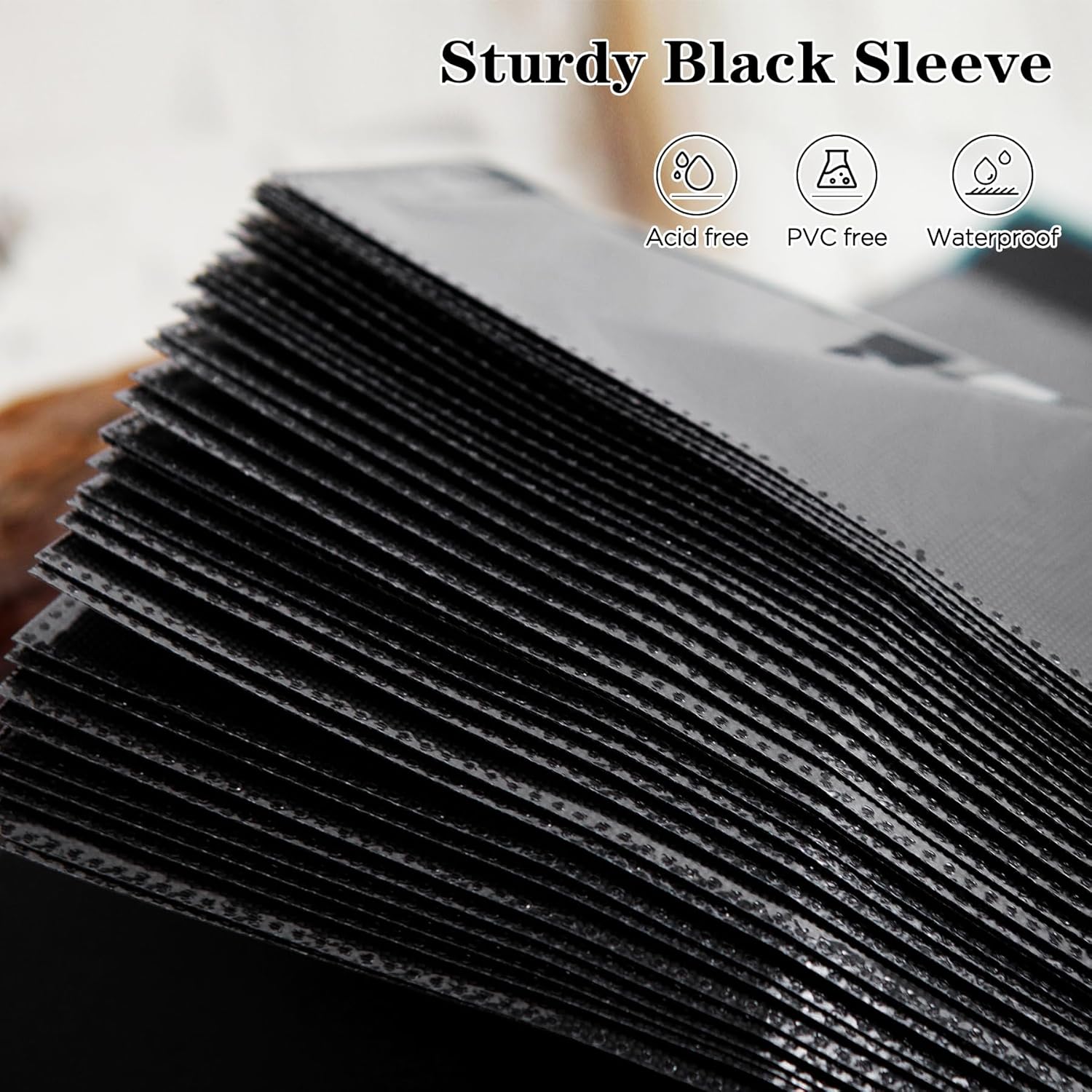 Mublalbum 2 Pack Small 5x7 Photo Album Linen Cover Mini Brag Book Each Holds 52 Vertical Pockets for Artwork Postcards or Picture Storage (Gray) - Image 4