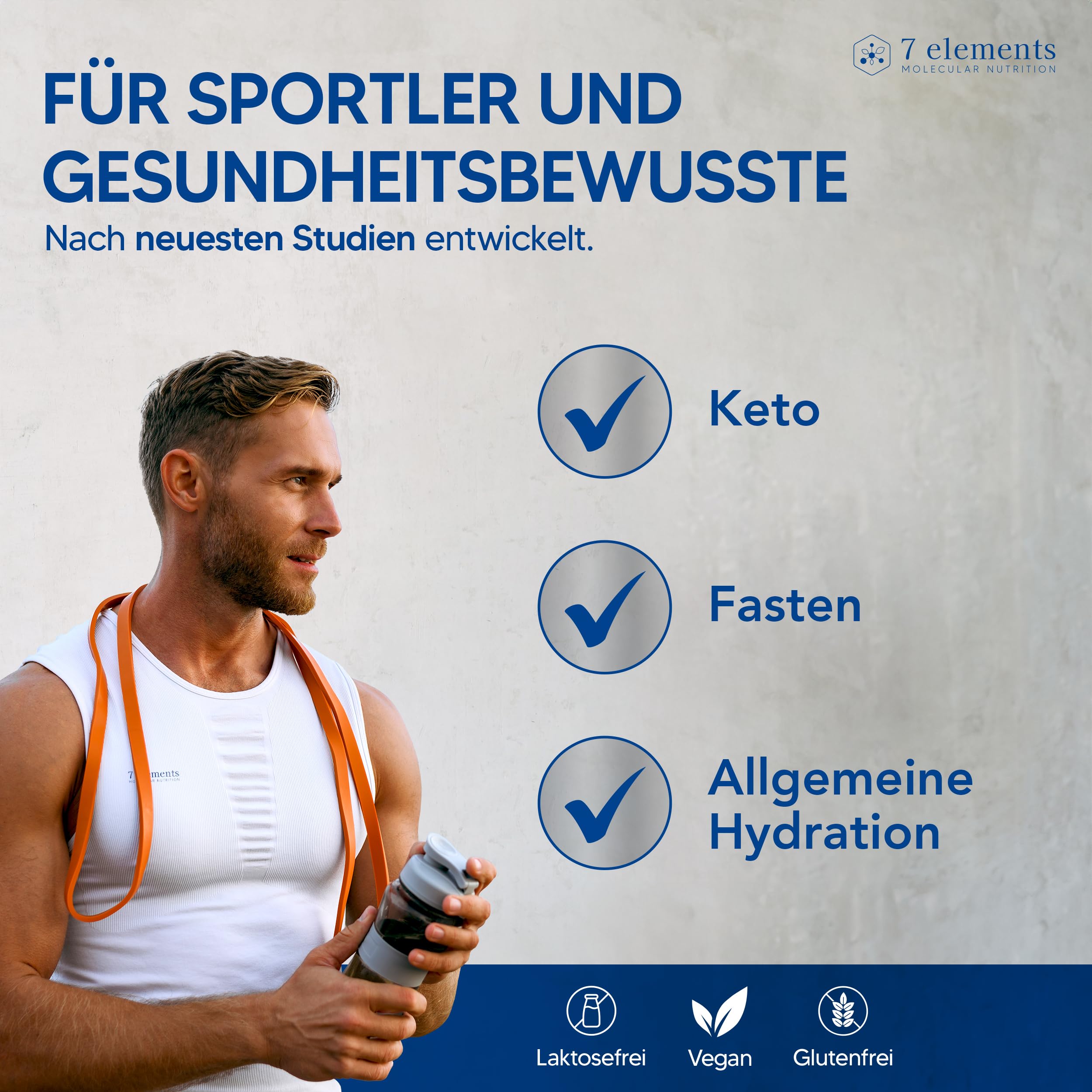 Elektrolyte PUR - 60 Stück - Ohne Zucker & ohne Süßungsmittel - 1835mg Elektrolyte für Sport und den täglichen Bedarf - Ohne Zusätze und Aromen - isotonisches Elektrolytgetränk - KETO