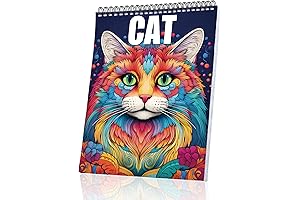 Cat Adult Coloring Book: Unwind with Purr-fect Serenity