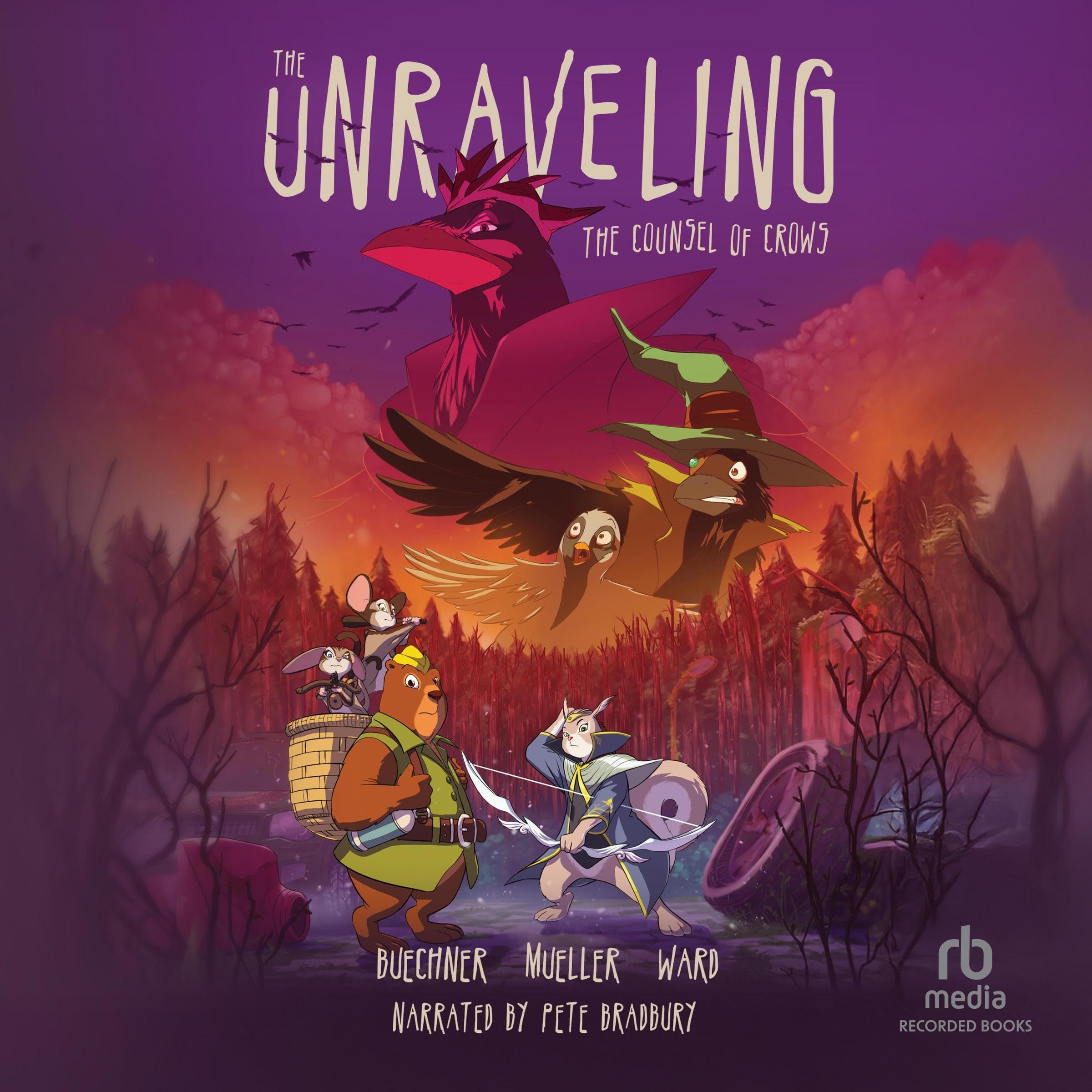 Cover art for The Unraveling: The Counsel of Crows