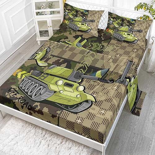 Miniatura 10 de Axolotl Juego de sábanas de balón de fútbol tamaño individual, sábana bajera con temática deportiva, juego de ropa de cama deportiva para niños,