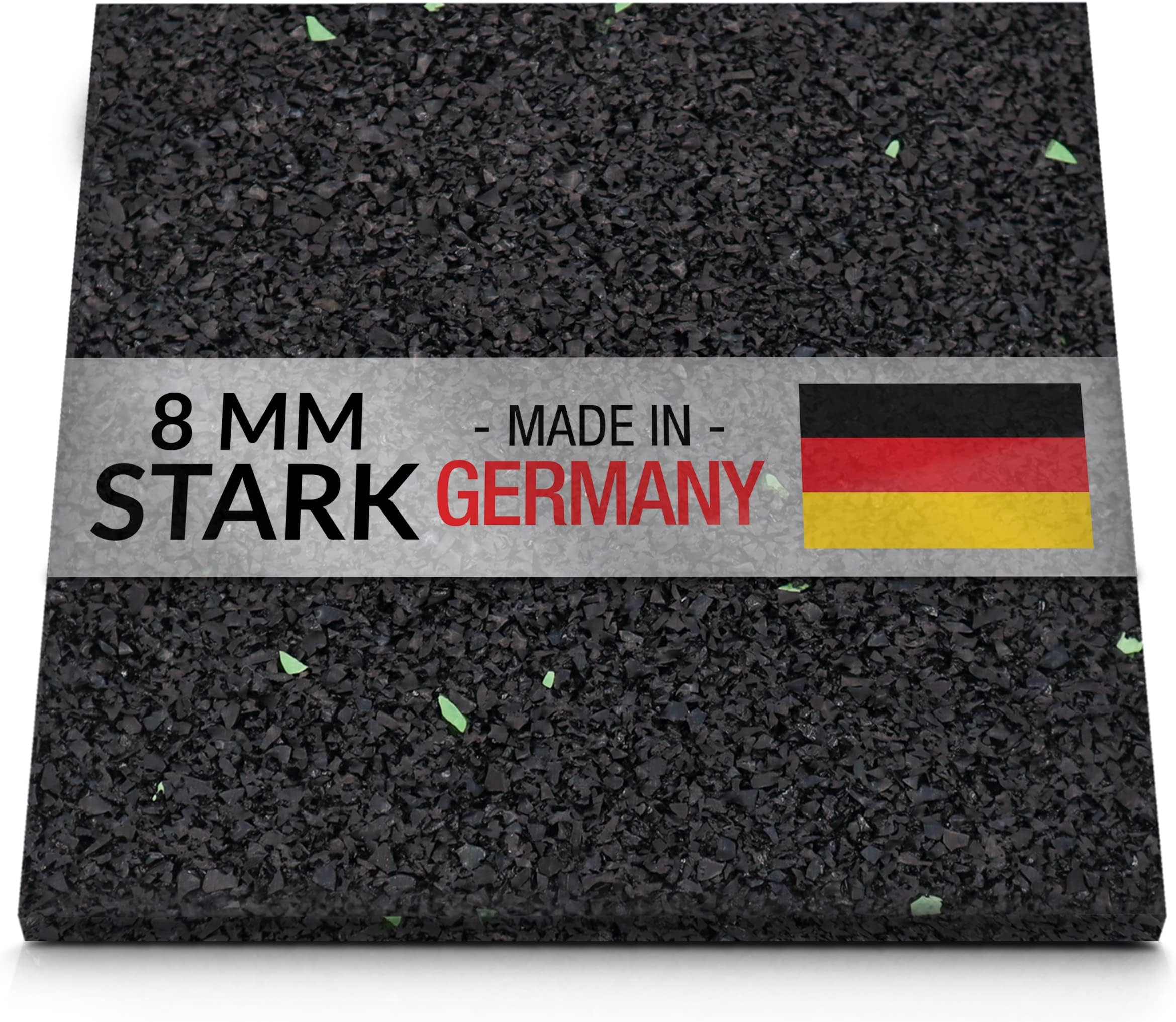 48 Stück Terrassenpads Aus Gummi | 50x100 Mm, 3 Mm Stark | Für Terrassen, Balkone & Gartenhütten