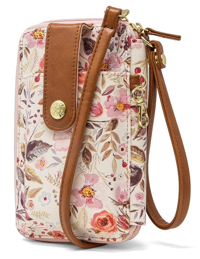 Buy MUNDI Jacqui Vegan Leather RFID Womens Crossbody Cell Phone Purse