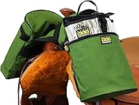 Vista 8 de TrailMax Bolsas de sillín de cuerno grandes; bolsas de sillín de cuerno para caballos; bolsas de sillín para montar en senderos para sillines