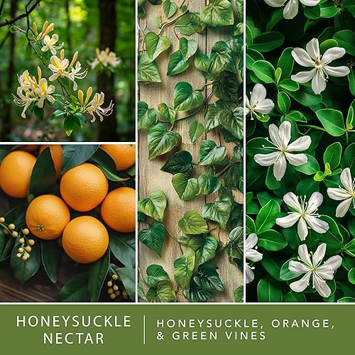 Miniatura 2 de Scentsationals Cera derretida, cubos de cera fuerte aroma, néctar de madreselva, perfumada de larga duración para calentar, 10 onzas (24 cubos)