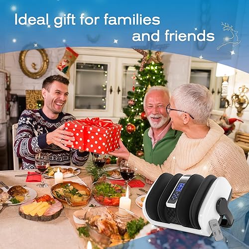 Vista 9 de TISSCARE Masajeador de pies con calor: masajeador de pies Shiatsu para fascitis plantar, neuropatía, circulación y alivio del dolor para pies