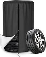 Vista 1 de AKEfit Cubierta de almacenamiento de neumáticos, cubierta de neumáticos de temporada, bolsa de almacenamiento impermeable para neumáticos