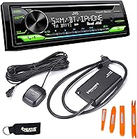 Vista 1 de JVC KD-T910BTS - CD Receiver wBluetooth, USB, Tienda Alexa + Included SirusXM SXV300 Satellite Radio Tuner