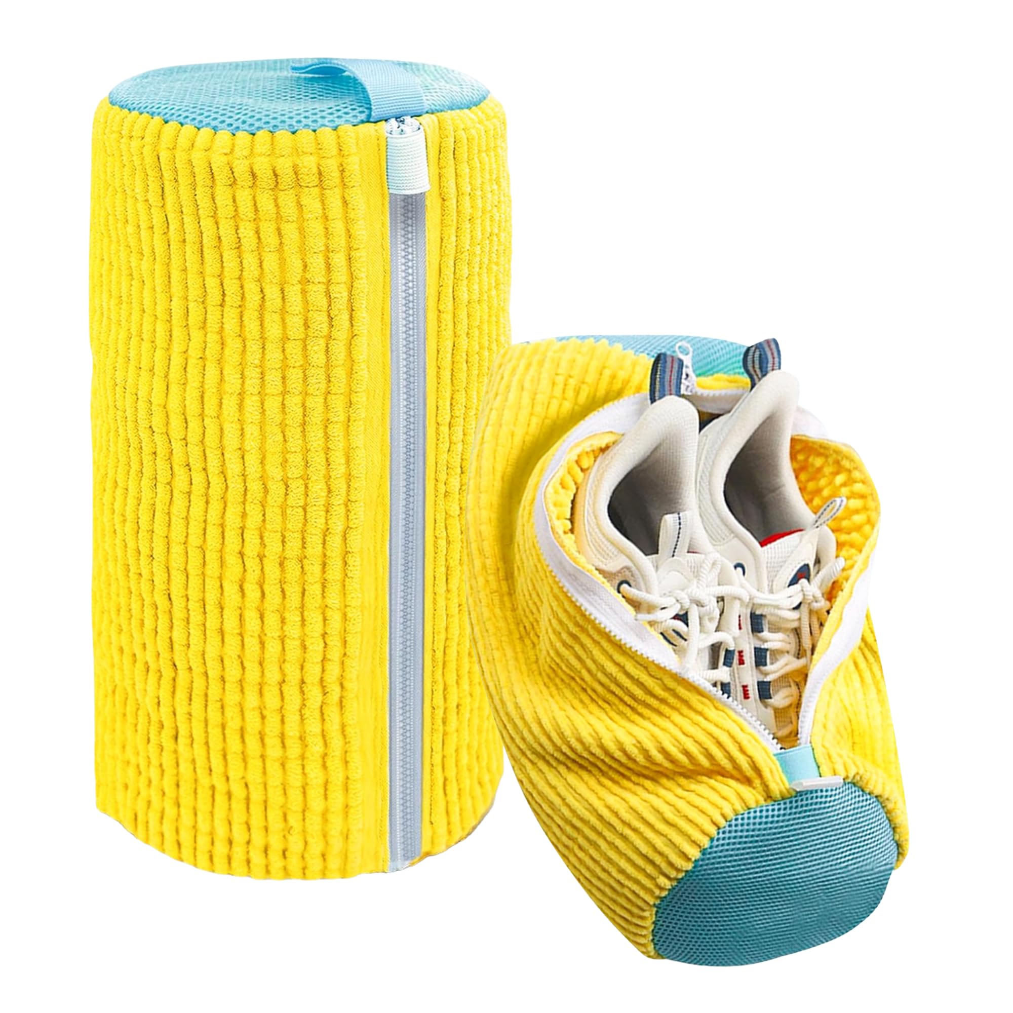 Shoe Washing Machine Bag – Durable Microfiber Sneaker Laundry Bag for Washing Machine – Protects Shoes & Machine – Reusable Shoe Cleaner Bag for Sneakers, Tennis Shoes & More-image-36