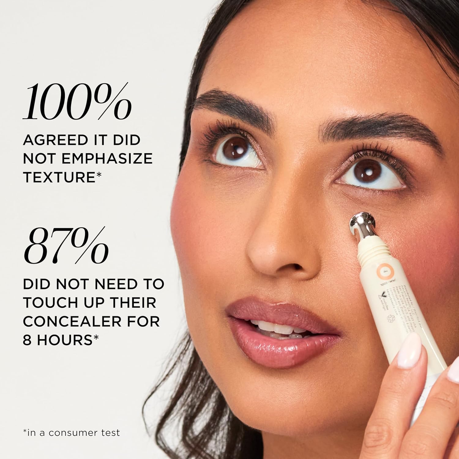 HALEYS Re-wind Full Coverage Brightening Concealer, Color Correcting Eye Concealer for Dark Circles, Fine Lines & Redness, Longwear, Non-Caking, Soft-Matte Finish, Blurring Concealers for Women - Image 9