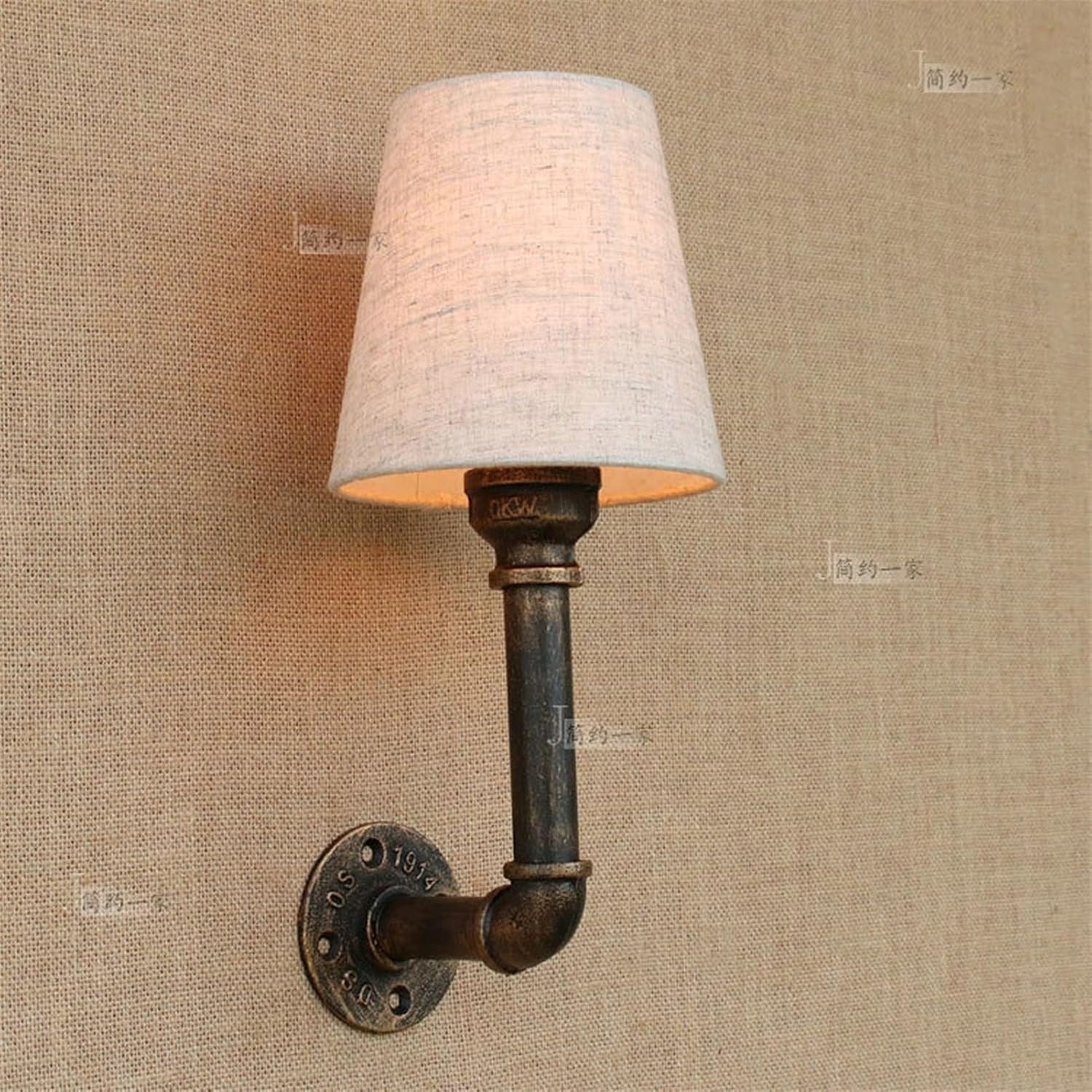 SMCCYYSD European Wall Light Minimalist Sconce Lamp Outdoor Decoration Interior Factory Lighting Lights Lamp, Pendant