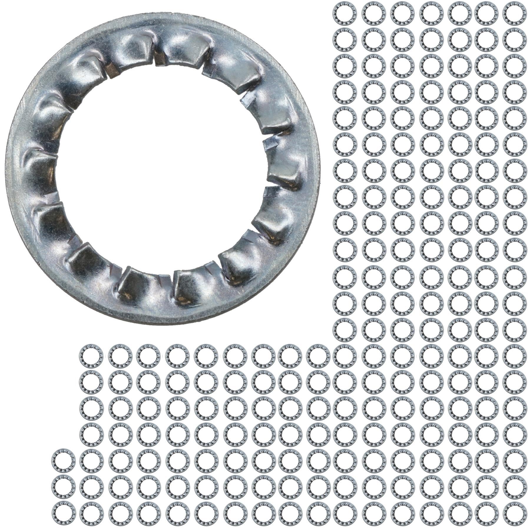 16mm M16 Internal Shake Proof Washers Lock Bolt Washer Serrated Teeth 200pk