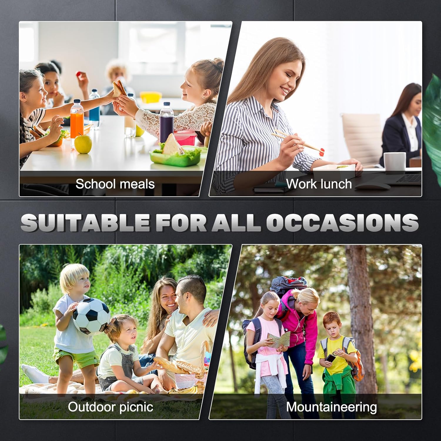 Umigy 1 Pcs Stainless Steel Bento Box 550ml Metal Lunch Box Food Storage Containers Metal Container, Lockable Clips to Leak Proof, Reusable Dishwasher Safe Lunch Snack Boxes for Work, School - Image 4