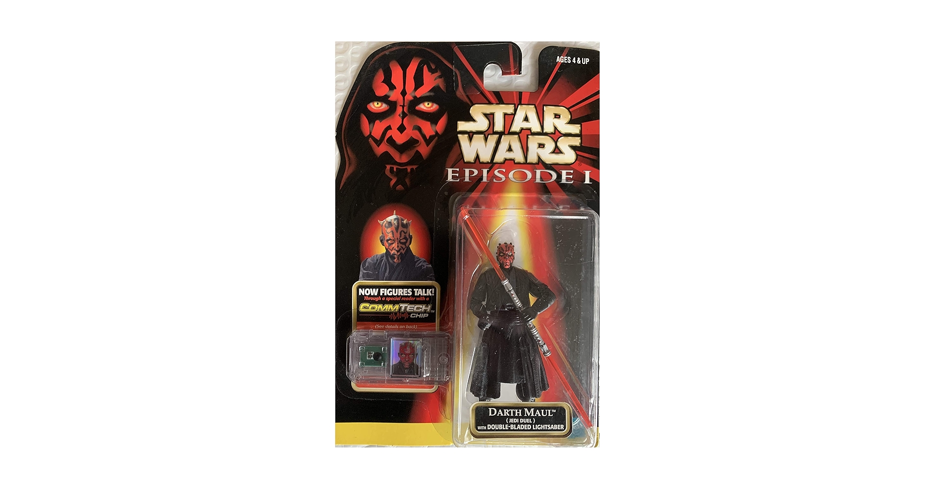 Star Wars Episode I Darth Maul フィギュア Hasbro Star Wars Episode 1 - Darth Maul Jedi Duel Action