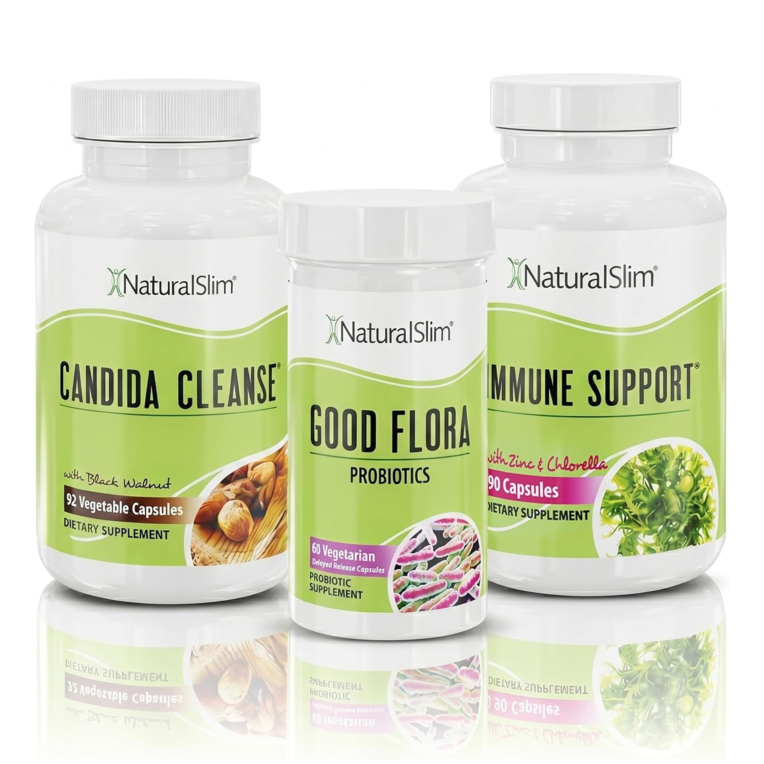 NaturalSlim Candiseptic Kit, Candida Cleanse & Probiotic, 242 Capsules — Amazon image 8