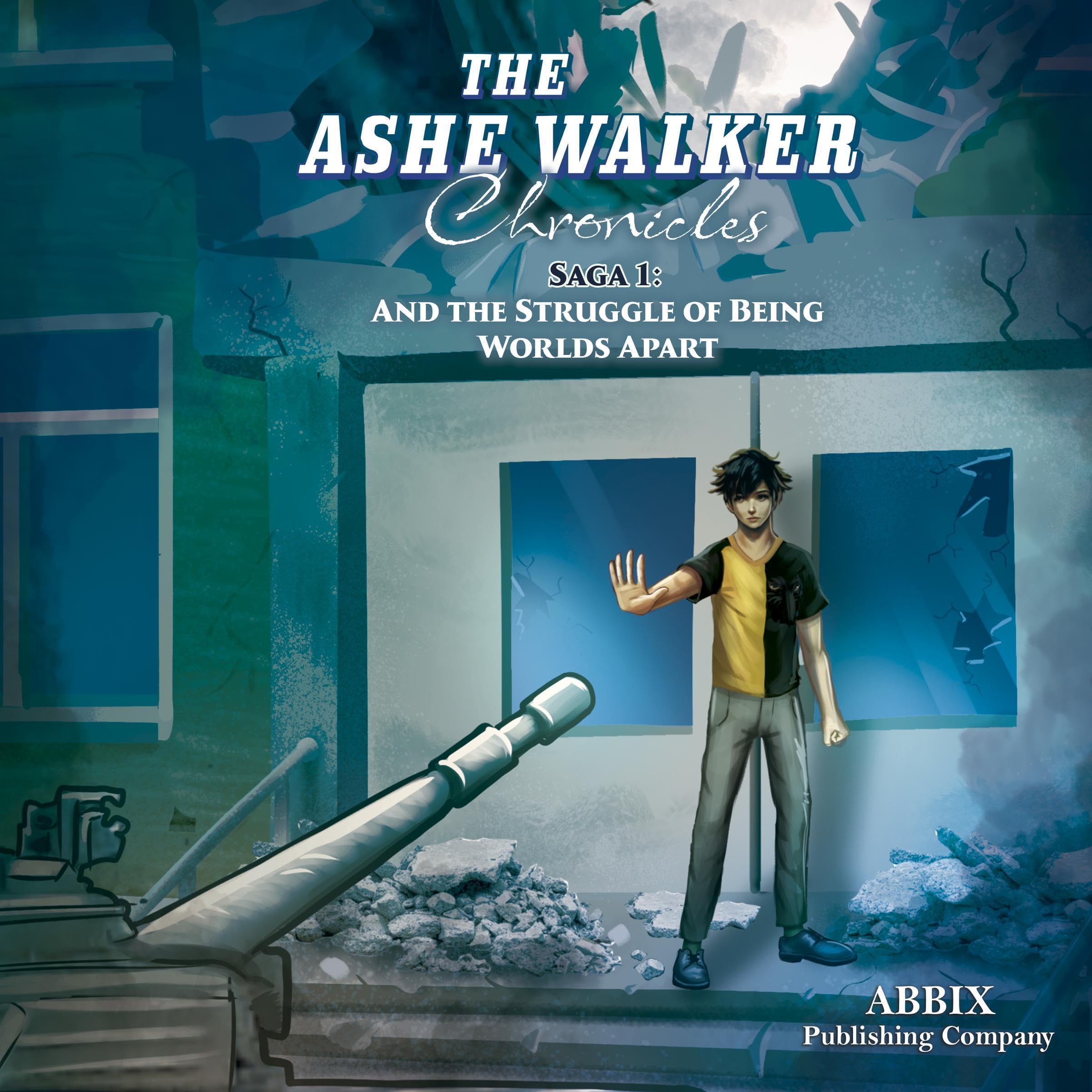Cover art for And the Struggle of Being Worlds Apart