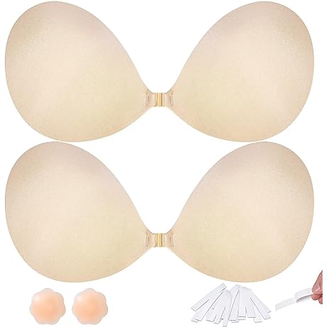 2-Pack Adhesive Bra: Enhance and Elevate