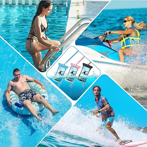 Miniatura 4 de Urbanx Funda impermeable universal para teléfono celular, funda seca diseñada para Realme C3 (3 cámaras) para todos los demás teléfonos inteligentes