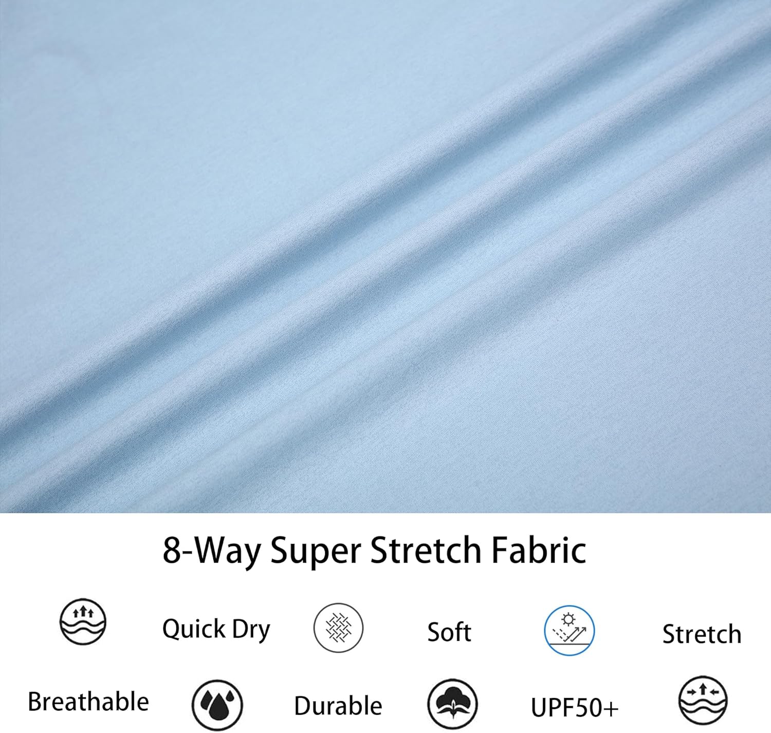 Alex Vando Mens Dress Shirts 8-Way Super Stretch French Placket Business Button Down Shirt Men - Image 6