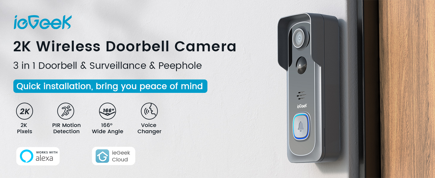 ieGeek 2K Caméra Surveillance WiFi Exterieure sans Fil Batterie avis - Système de sécurité