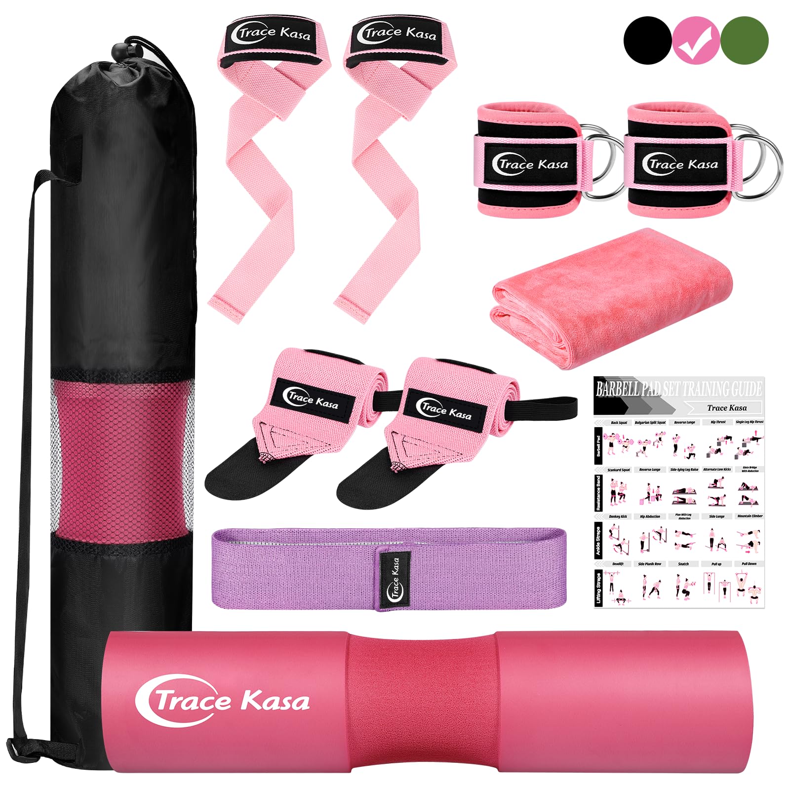 TRACE KASA Barbell Pad Set: Hip Thrusts Pad - exercise machine parts and accessories | Mubboo