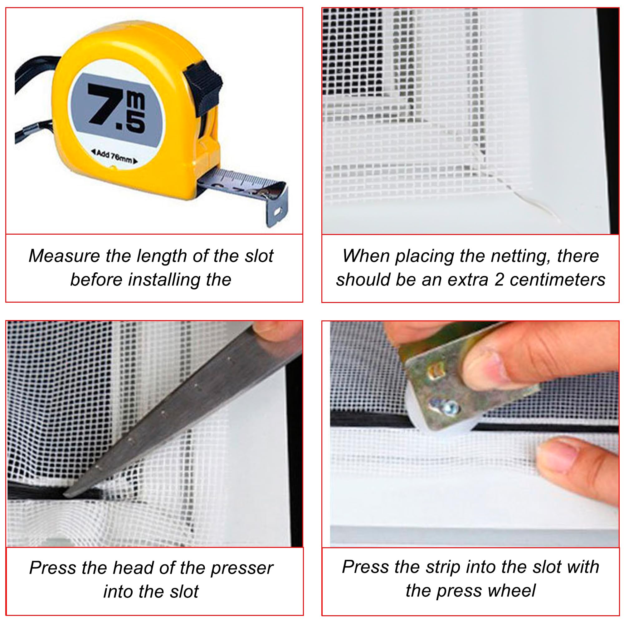 Holikme - Cinta selladora para reparación de mosquiteros de puerta o de ventana. Cinta para parchar con adhesivo potente. Cinta de fibra de vidrio para reparar orificios o rasgaduras en redes Holikme - Cinta selladora para reparación de mosquiteros de puerta o de ventana. Cinta para parchar con adhesivo potente. Cinta de fibra de vidrio para reparar orificios o rasgaduras en redes