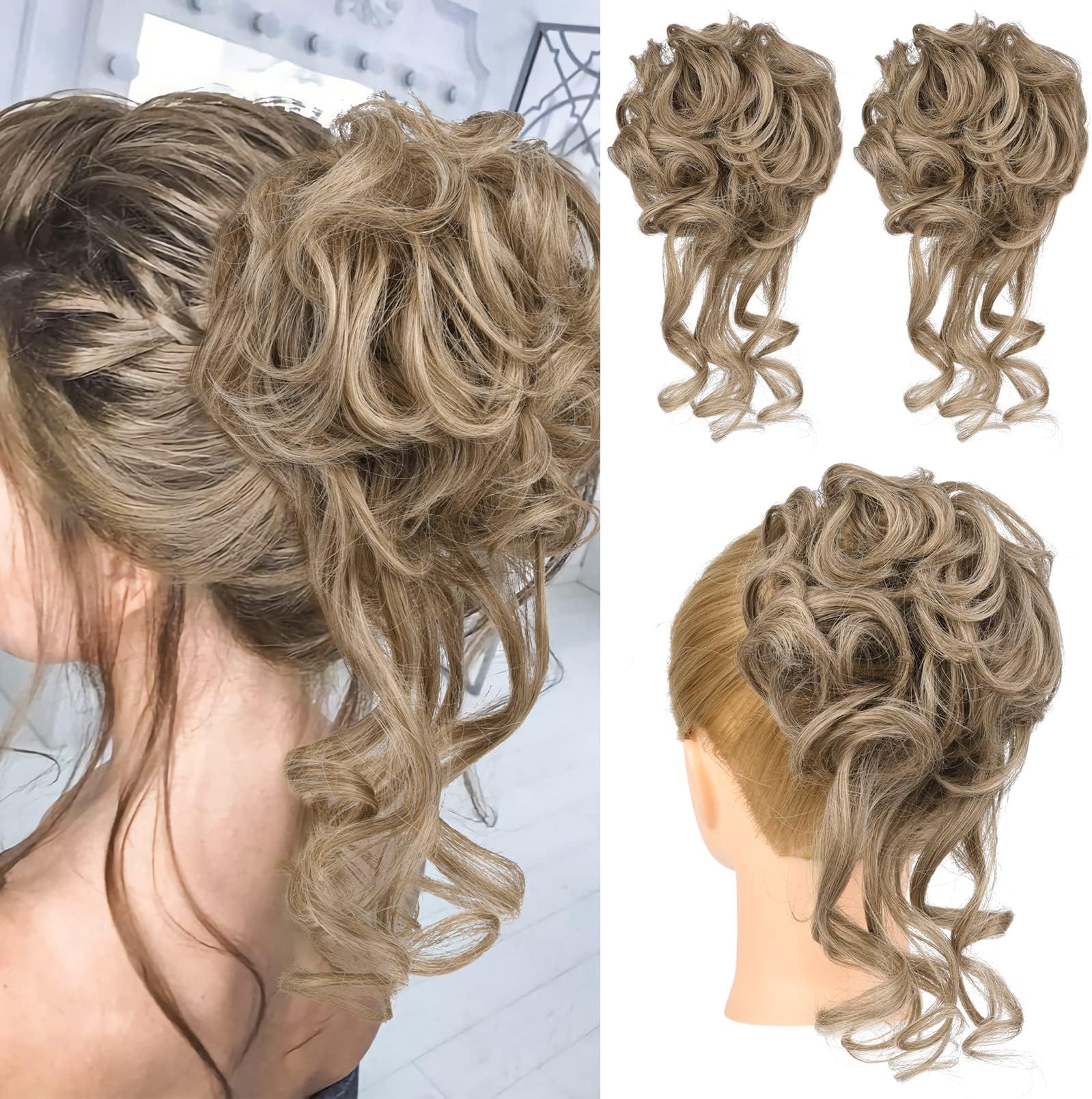 Ponytail wrap hair pieces Clearance
