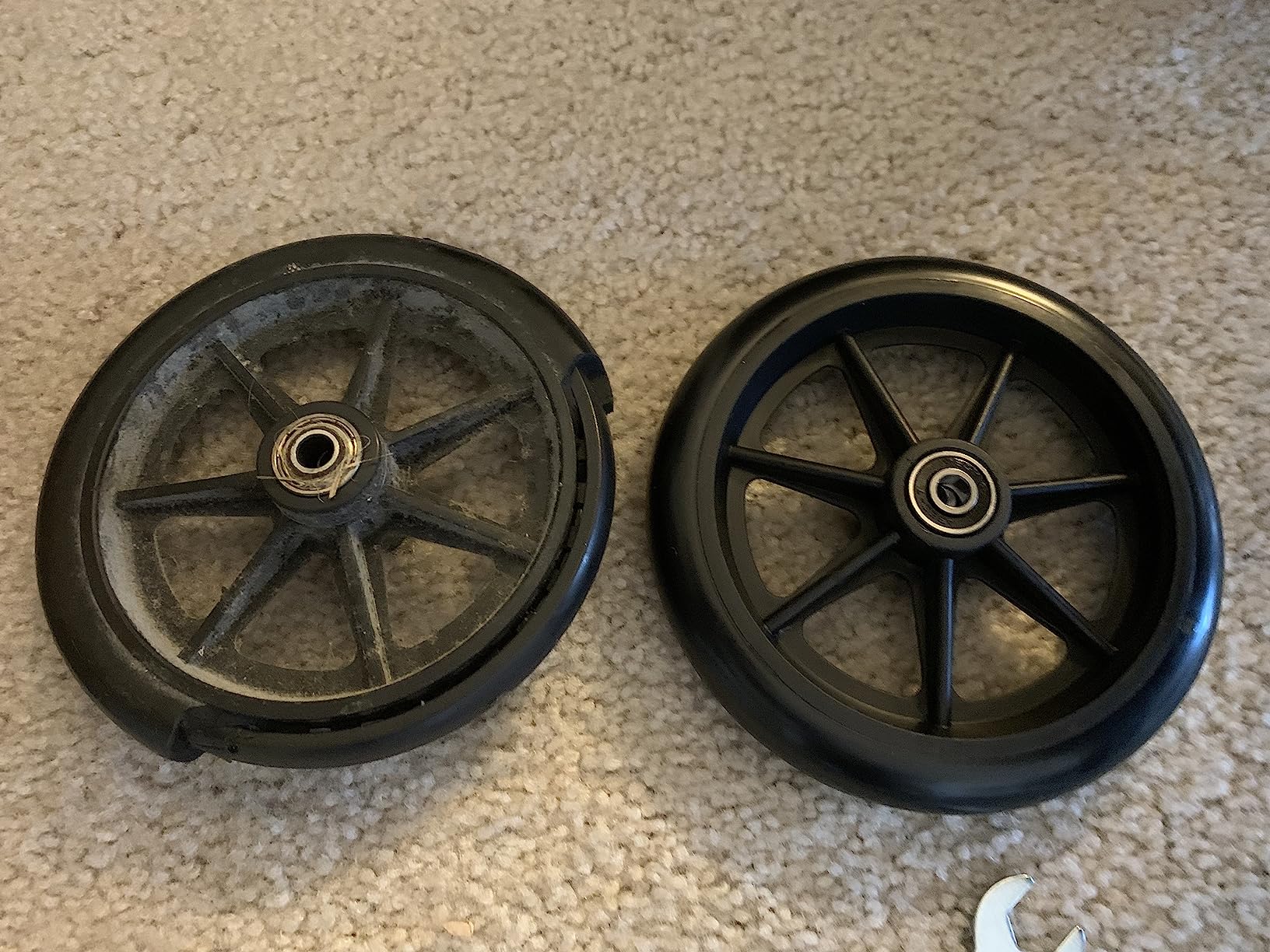 3/mo Finance Stander Replacement 6inch Walker Wheels, 6Inch