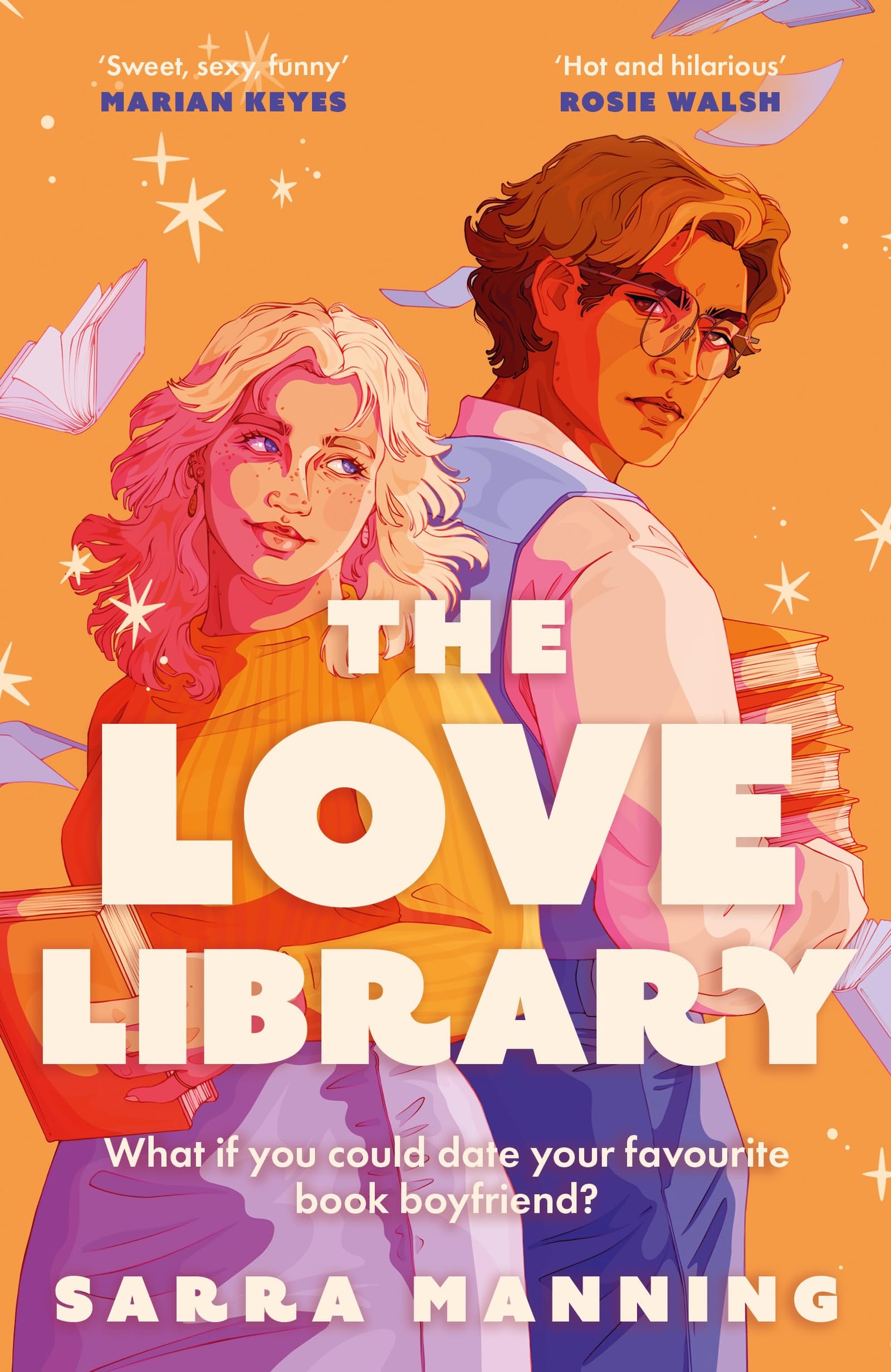 The Love Library by Sarra Manning Paperback