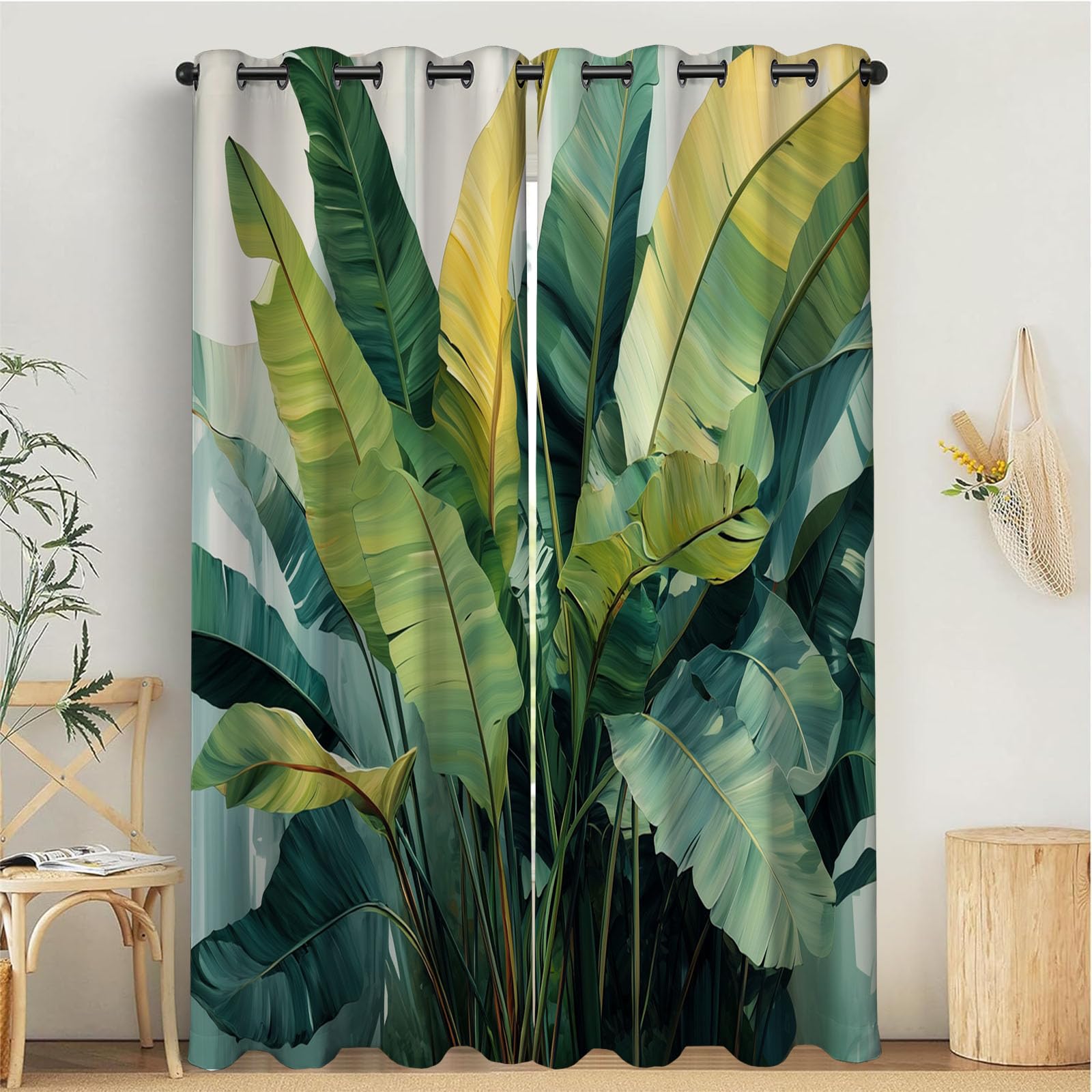 Rideau occultant isolant thermique vert émeraude 140x240cm