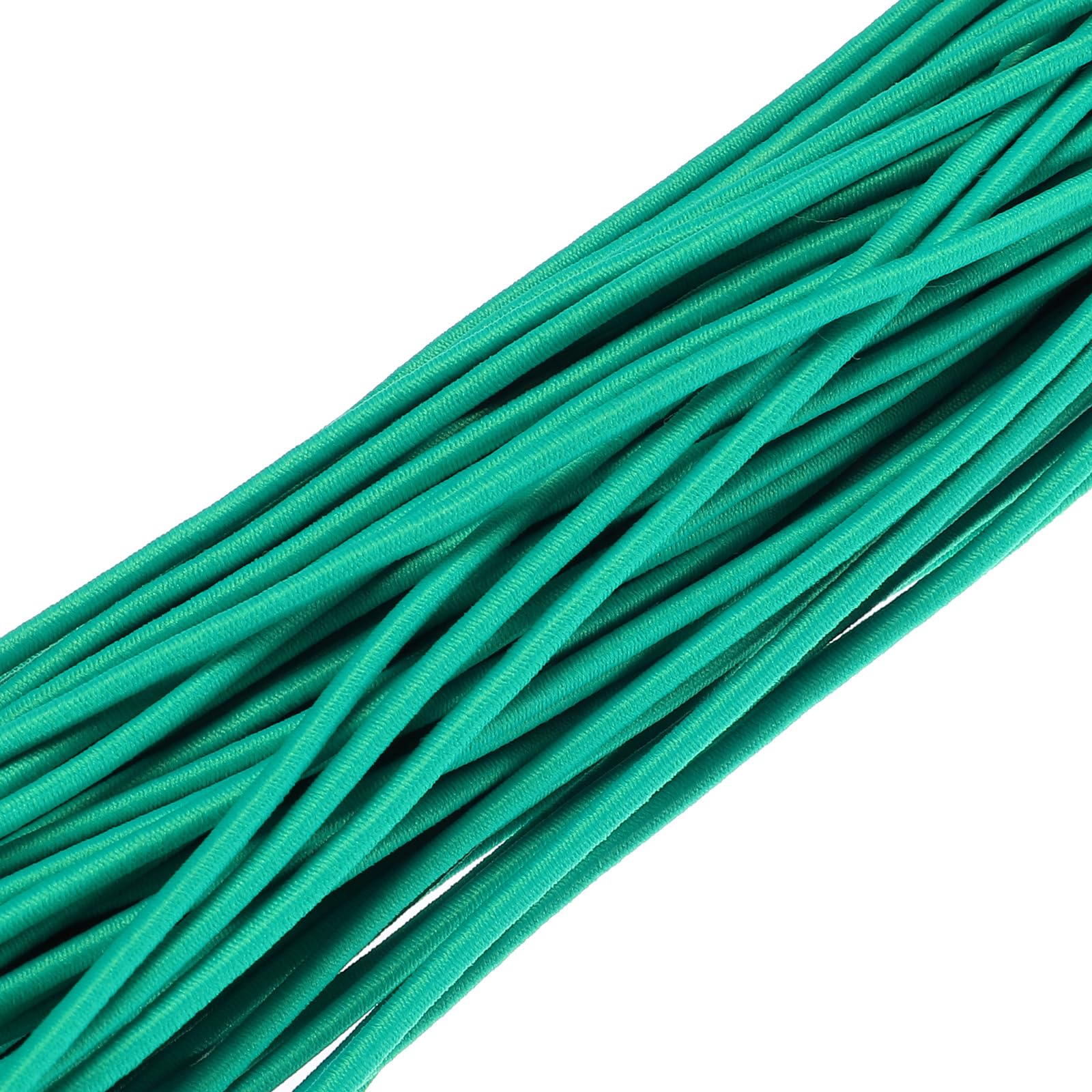 PATIKIL 100 Yards(90m) Bungee Cord Elastic Cord Heavy Stretch String Rope 2.5mm Cyan for Crafting DIY Sewing Hook Straps Camping Tie Down Strap - Image 4