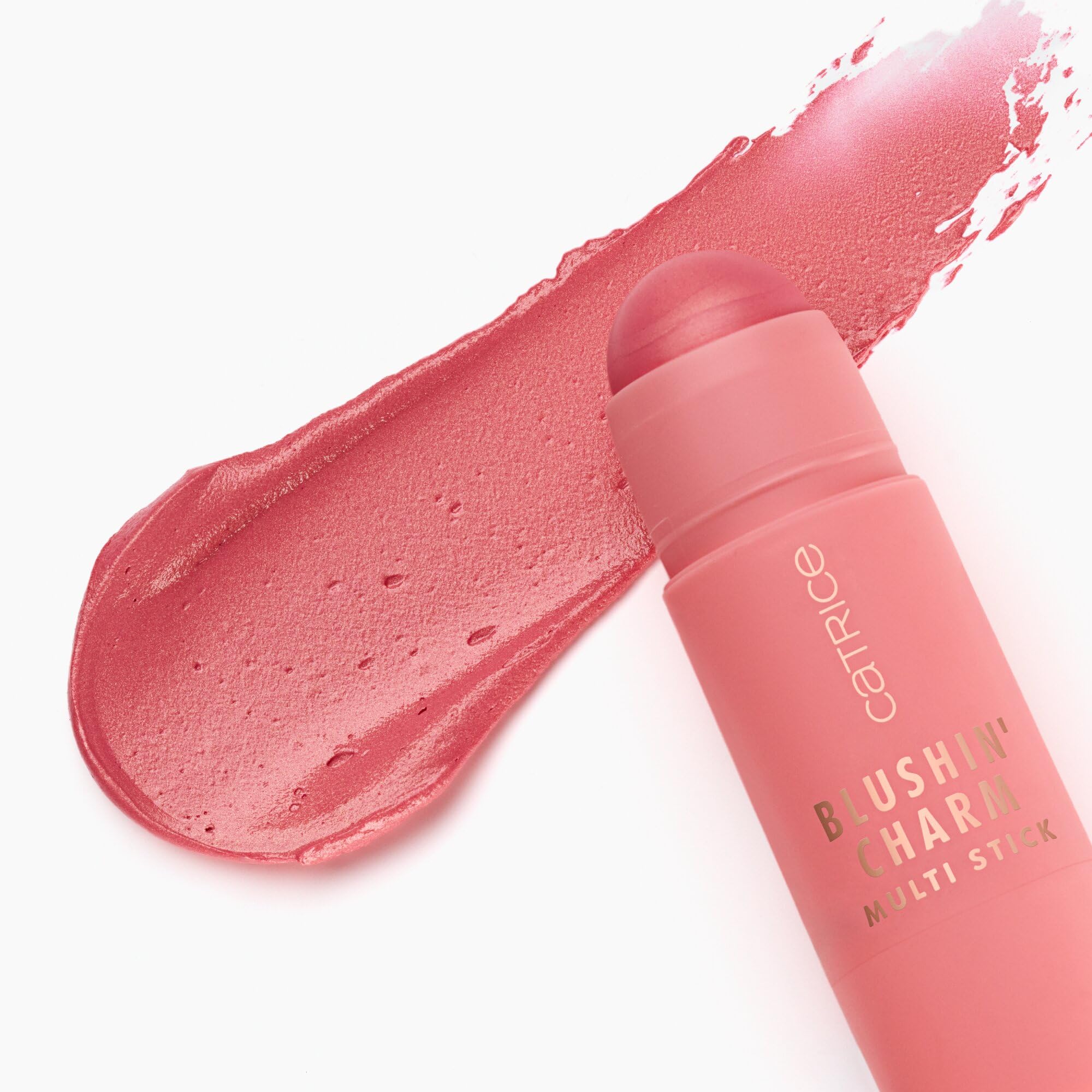 Catrice Blushin' Charm Multi Stick 040 | Natychmiastowe efekty, sztyf do pysku, kremowy, połysk, do wszystkich odcieni skóry