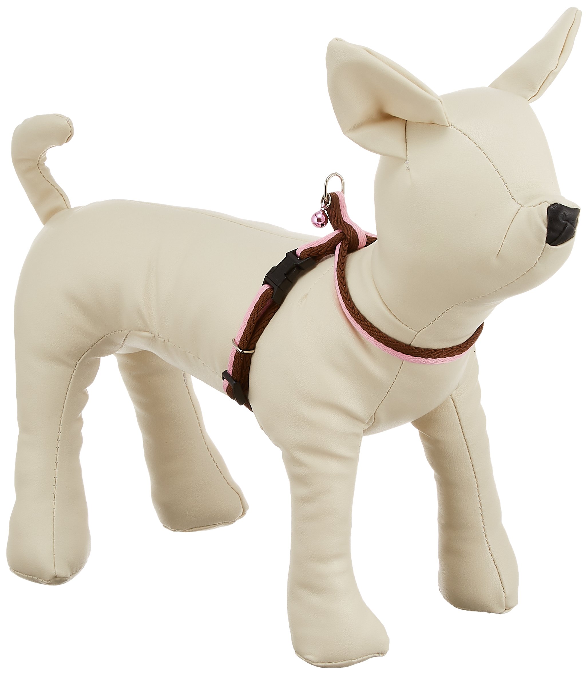 Amazon | プッチワン PPアポロ 子犬用ソフト胴輪 茶 [犬用ハーネス