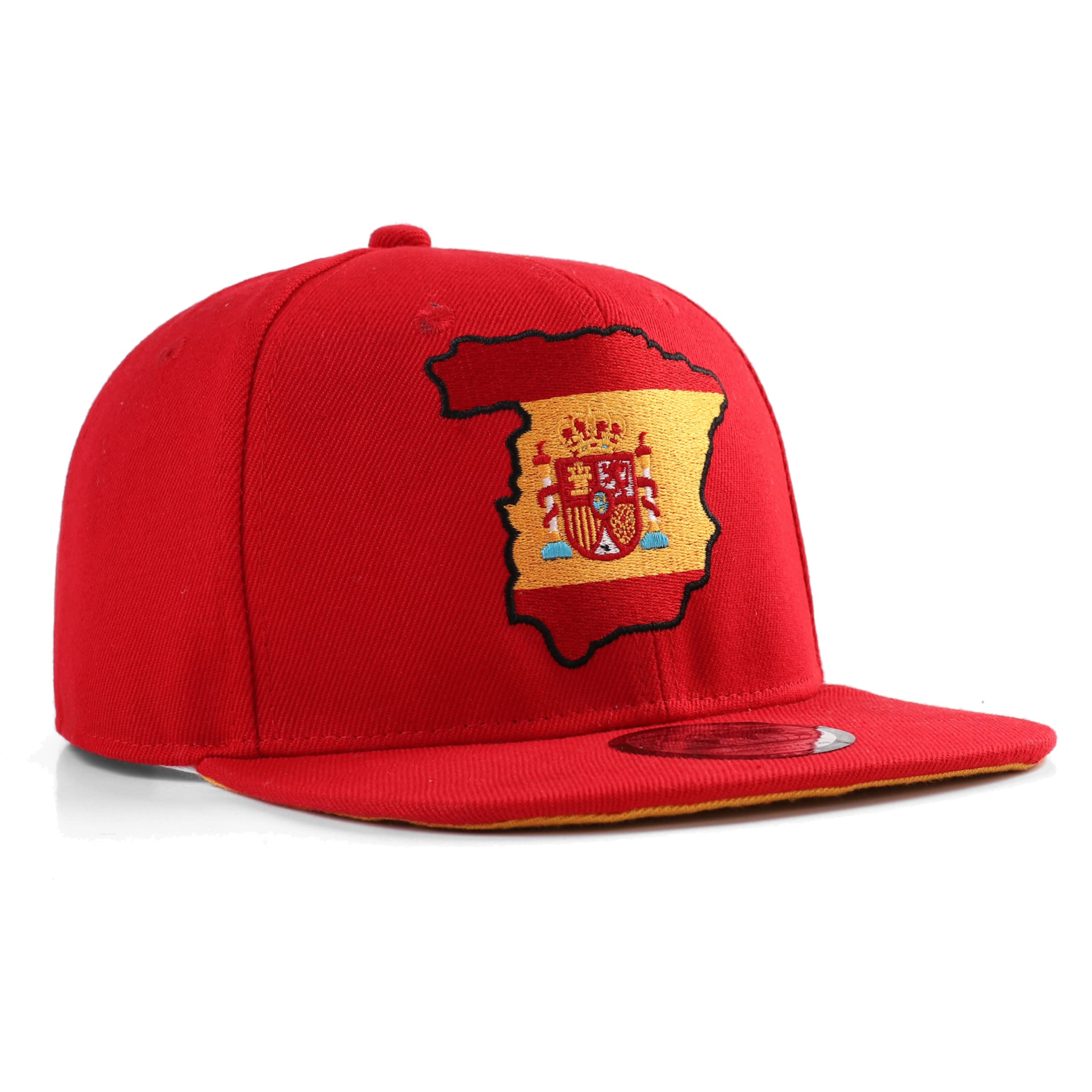 Underground Kulture Men's Spain Red Snapback Baseball Cap