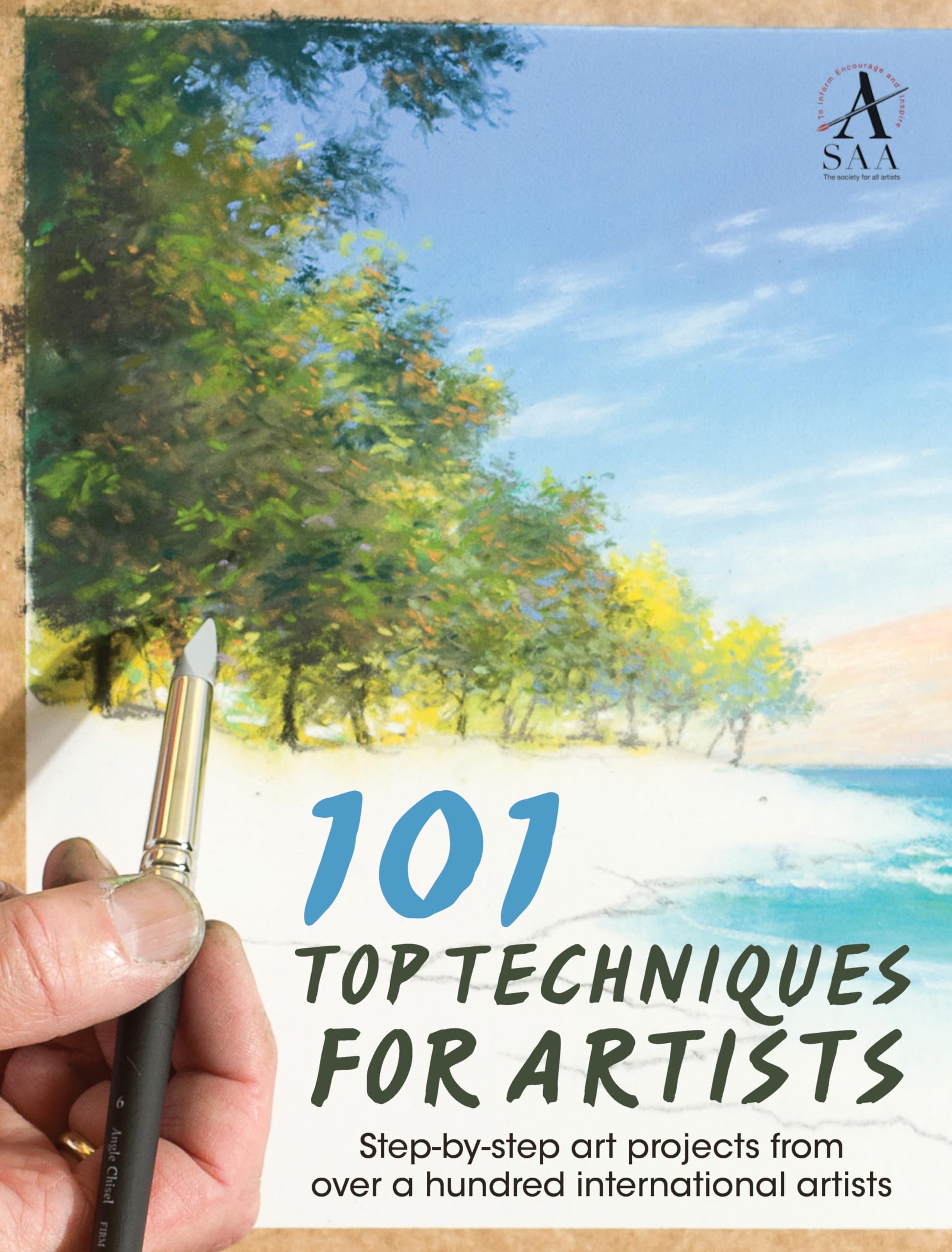 101 Top Techniques For Artists: Step-by-step art projects from over a hundred international artists