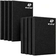 Foam Insert 16x12 Inch, 8PCS Tool Box Foam Organizer, Assorted Cuttable Foam for Case Drawer Storage