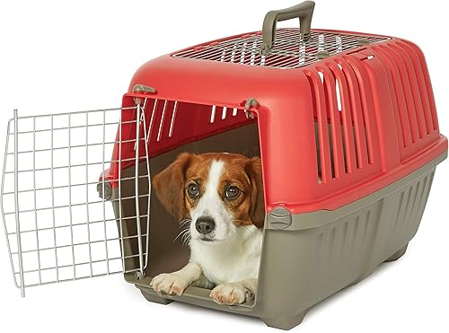 MidWest Homes for Pets Spree - Transportador de mascotas de viaje, cuenta con fácil montaje y no el tedioso montaje de tuercas y pernos de la
