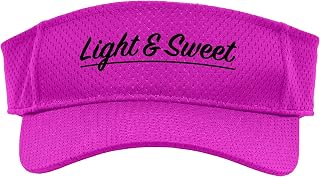 New Jersey Cawfee Coffee Light & Sweet Funny Retro Script Sport Sun Visor