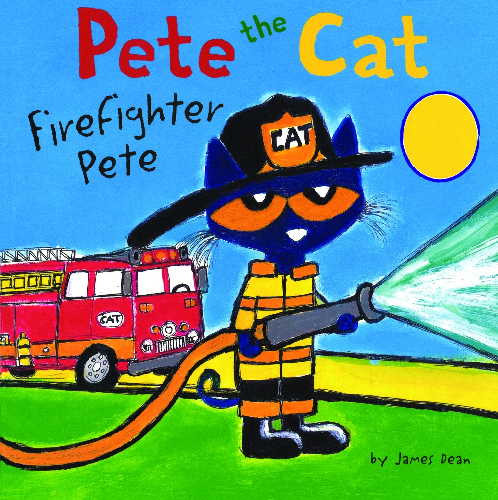 Turtleback Pete the Cat: Firefighter Pete