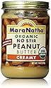 MaraNatha Organic Peanut Butter, Creamy, 16 Oz