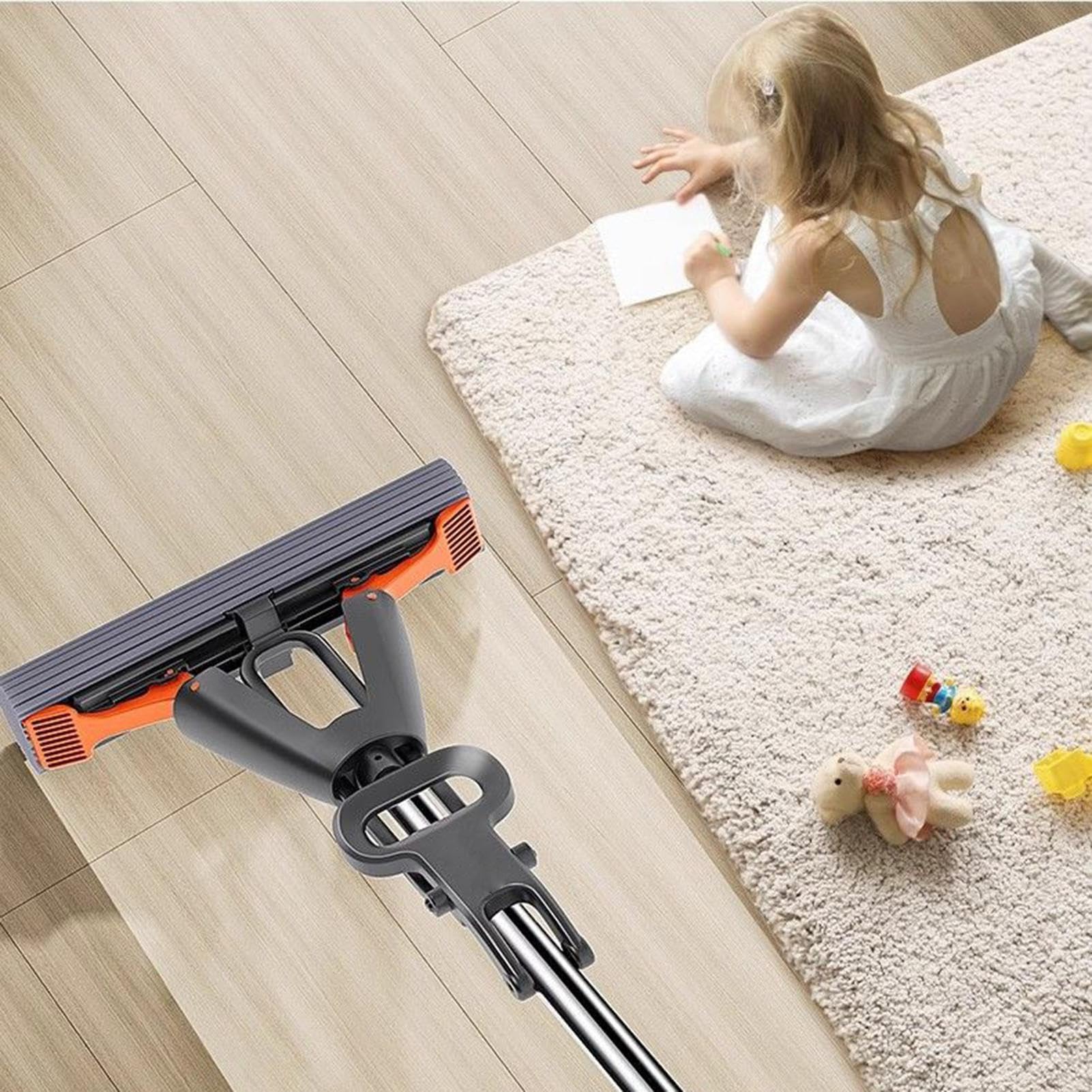 Esponja para Limpieza de Suelos, Herramientas de Limpieza para el hogar | para cocina, suelos de parqué, elimina la grasa, manchas de agua, azulejos, laminado, baño, garaje, dormitorio