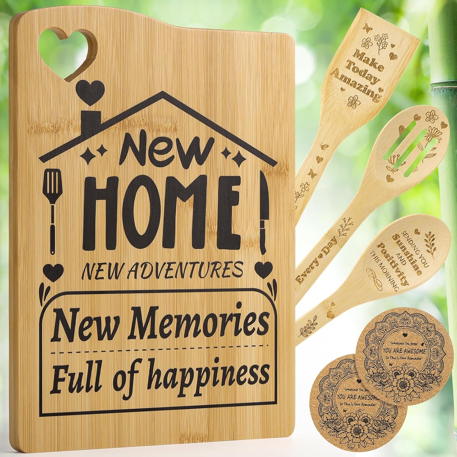 Funny New Home Wine Bag Gift - Reusable Linen Housewarming Present For Homeowners, Couples & Realtor Clients