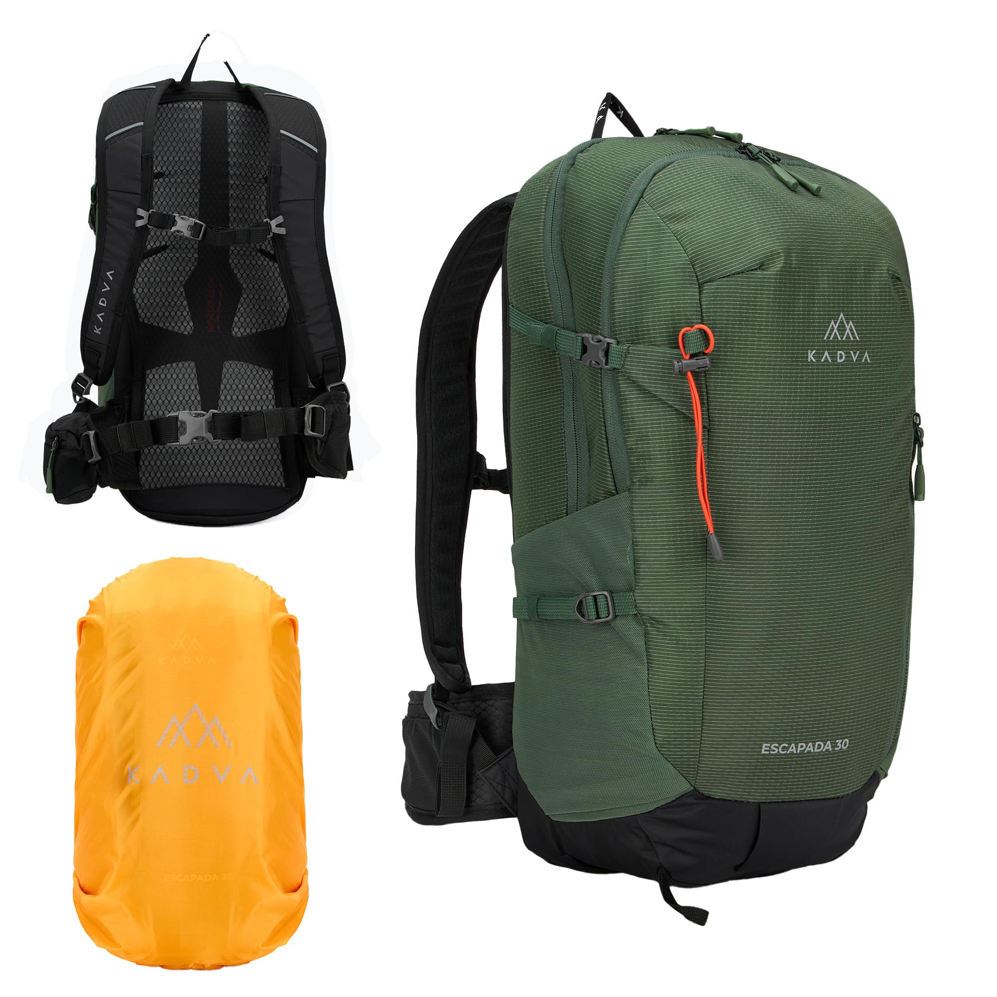 KADVA Escapada Mochila de senderismo para exteriores Unisex adulto